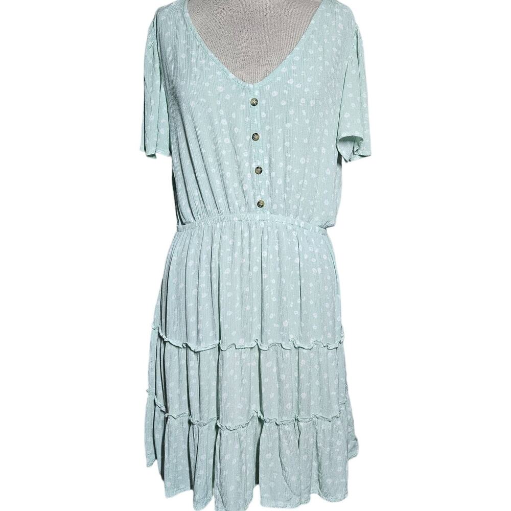 Short Sleeve Mini Dress Size Large